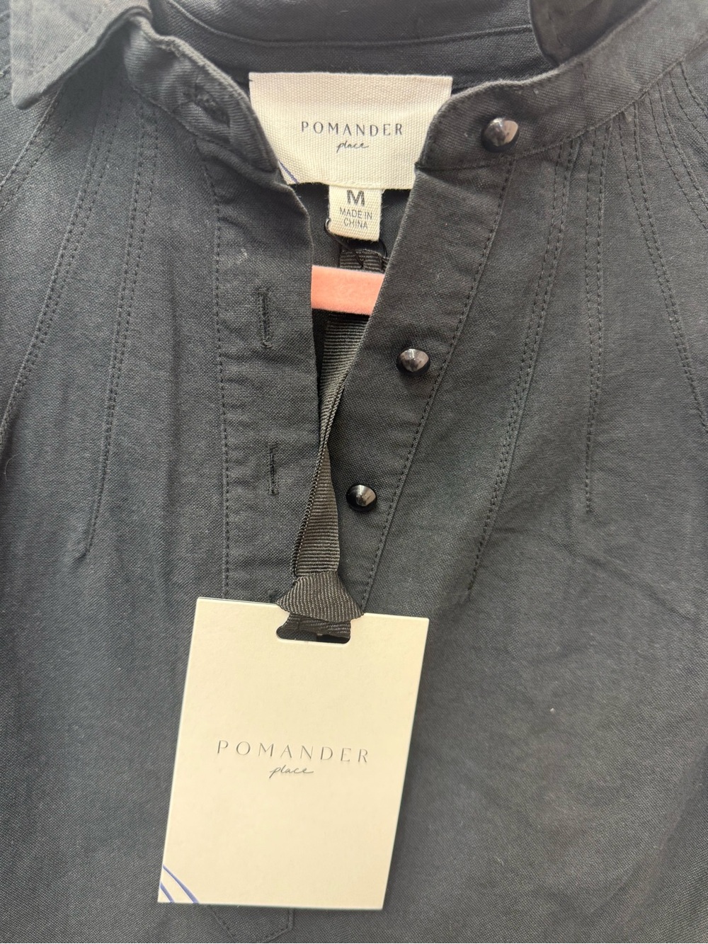 Tuckernuck Pomander Place Black Shirt Dress – NWT - Picture 3 of 5